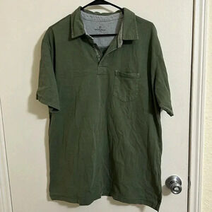 EUC Woolrich Button Polo